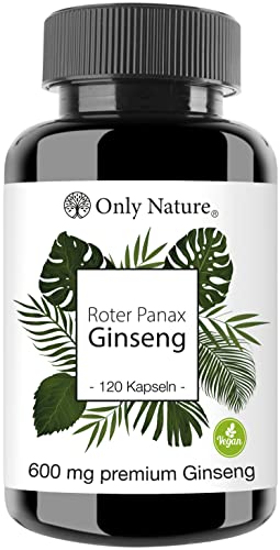 Ginseng-Kapseln Only Nature ® Ginseng 600 mg