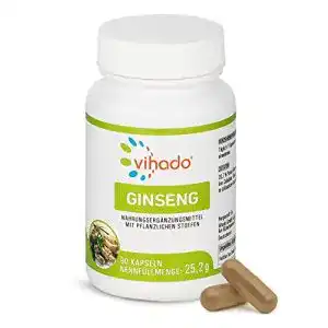 Ginseng kapseln vihado ginseng kapseln roter ginseng extrakt