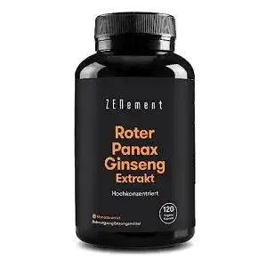 Ginseng kapseln zenement roter panax ginseng extrakt 2375 mg