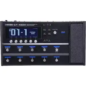 Gitarren effektgeraet boss gt 1000 pedalera multiefectos
