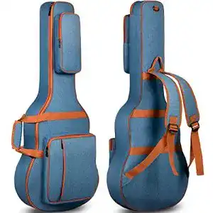 Gitarrentasche cahaya aus denim akustik und konzertgitarren