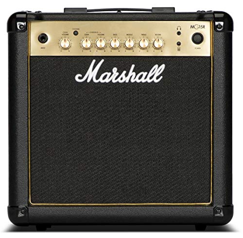 Gitarrenverstärker Marshall MG15GR Gitarren-Combo-Verstärker - gitarrenverstaerker marshall mg15gr gitarren combo verstaerker