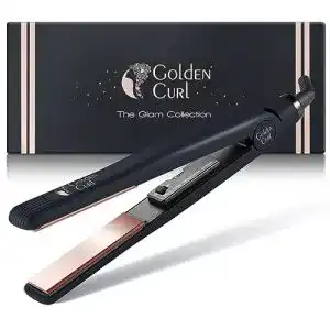Glaetteisen golden curl locken und glaetten haarglaetter 5 jahre