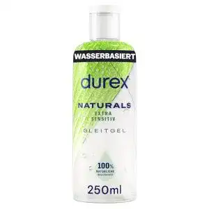 Gleitgel auf wasserbasis durex naturals extra sensitiv gleitgel