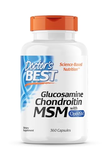 Glucosamin Doctor’s BEST Chondroitin MSM, mit OptiMSM