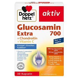 Glucosamin Doppelherz 700 Extra mit Chondroitin, mit Vitamin C - glucosamin doppelherz 700 extra mit chondroitin mit vitamin c