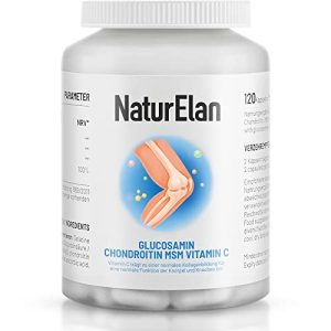 Glucosamin NaturElan Chondroitin hochdosiert, 120 Kapseln