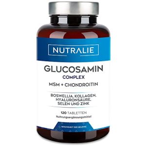 Glucosamin NUTRALIE & Chondroitin Hochdosiert mit MSM