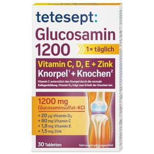 Glucosamin tetesept 1200, Ergänzungspräparat - glucosamin tetesept 1200 ergaenzungspraeparat