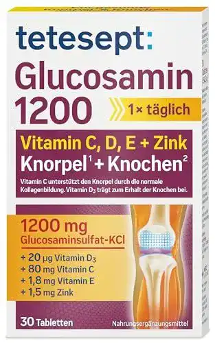 Glucosamin Tetesept 1200 mg, Ergänzungspräparat für Gelenke
