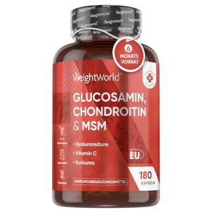 Glucosamin WeightWorld Chondroitin MSM 1560mg, 6 Monate