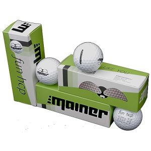 Golfball Emainer , 3 softe Golfbälle mit maximaler Reichweite