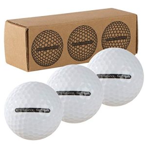 Golfball ohne Markenname 3 Golfbälle / Farbe: weiß
