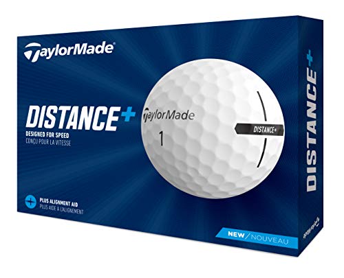 Golfball TaylorMade Distance+ Golfbälle, 12 Bälle,(4 x 3-er Set)