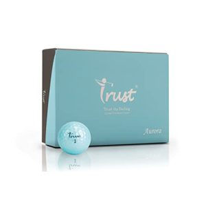 Golfball Trust Aurora Blue, Kristall-Urethan, reaktiver Kern