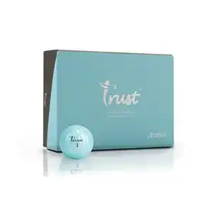 Golfball trust aurora blue kristall urethan reaktiver kern