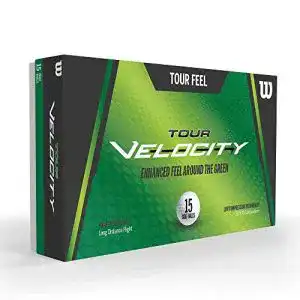 Golfball wilson unisex erwachsene tour velocity feel 15 ball wh