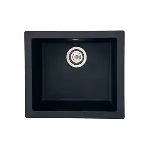 Granitspuele respekta ohio mineralitespuele in schwarz 1 becken