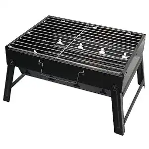 Grill agm holzkohle picknick edelstahl kleiner portable camping 1