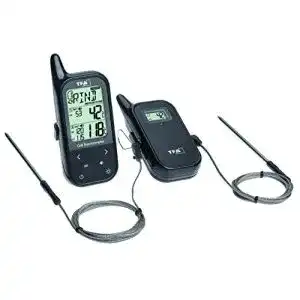 Grillthermometer funk tfa dostmann kuechen chef digitales