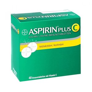 Grippemittel Aspirin Plus C – Erkältungsmittel mit Vitamin C