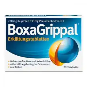 Grippemittel boxagrippal 20 filmtabletten