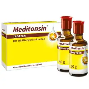 Grippemittel meditonsin tropfen 2 x 50 g