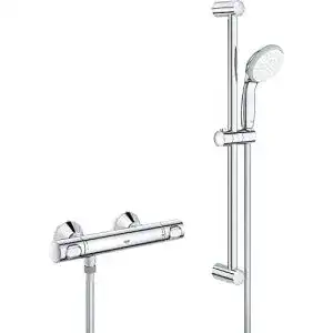 Grohe duschsystem grohe precision flow thermostat brausebatterie