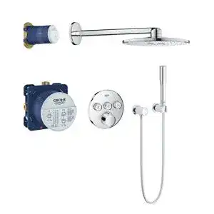 Grohe duschsystem grohe smartcontrol mixer duschsystem mit mischer