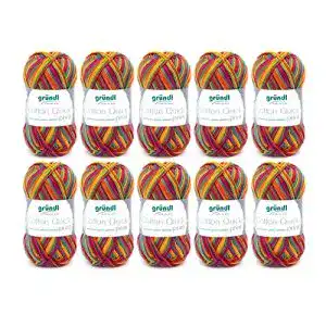 Gruendl wolle gruendl cotton quick print strickgarn haekelgarn