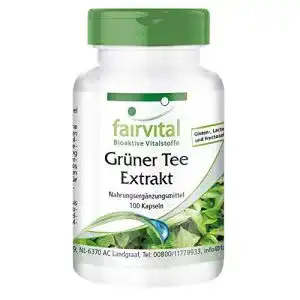Gruener tee kapseln fairvital gruener tee kapseln green tea