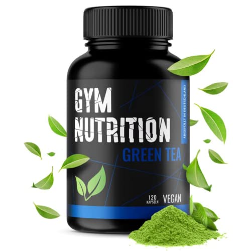 Grüner-Tee-Kapseln Gym Nutrition GREEN-TEA Grüntee-Extrakt