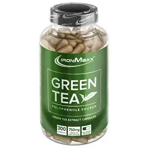 Gruener tee kapseln ironmaxx green tea 300 kapseln