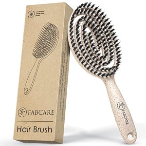 Hairbrush boar bristles