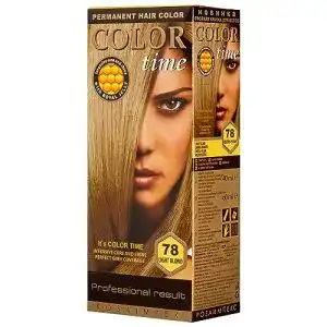 Haarfaerbemittel blond color time permanentes haarfaerbegel
