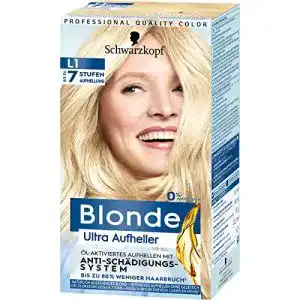 Haarfaerbemittel blond schwarzkopf blonde ultra aufheller l1