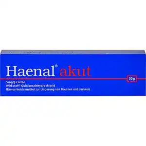 Haemorrhoidensalbe haenal akut creme 50 g