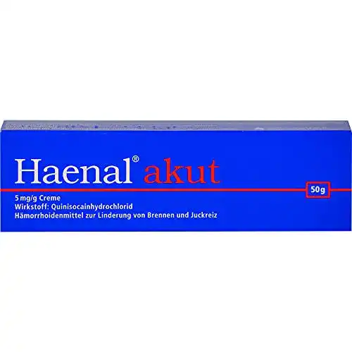 Hämorrhoidensalbe Haenal akut Creme 50 g