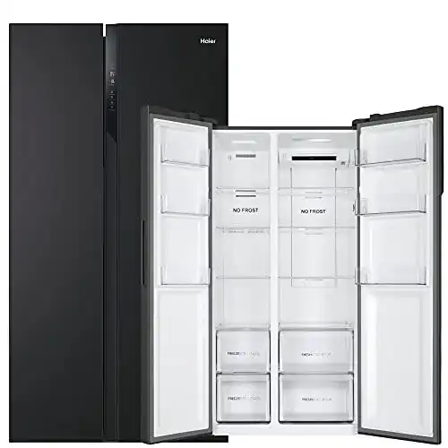 Haier HSR3918ENPB Side-by-Side Kühlschrank im modernen Design