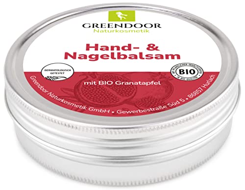 Handbalsam GREENDOOR für sehr trockene Haut BIO Granatapfel