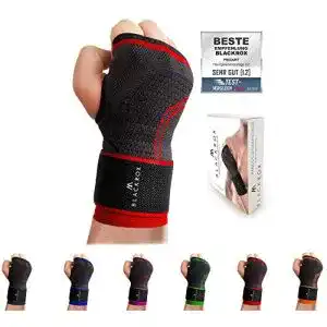 Handgelenkbandage blackrox handgelenk bandage fitness v2 fuer frauen