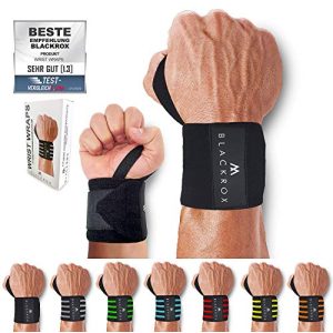 Zavoj za zapešće fitnes BLACKROX zavoj za zapešće Wrist Wraps