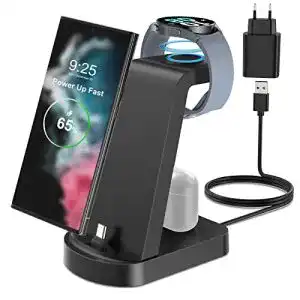 Handy ladestation vcvs 3 in 1 schnell ladestation kompatibel