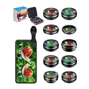 Handy objektiv apexel 10 in 1 handy objektiv kamera linse kit