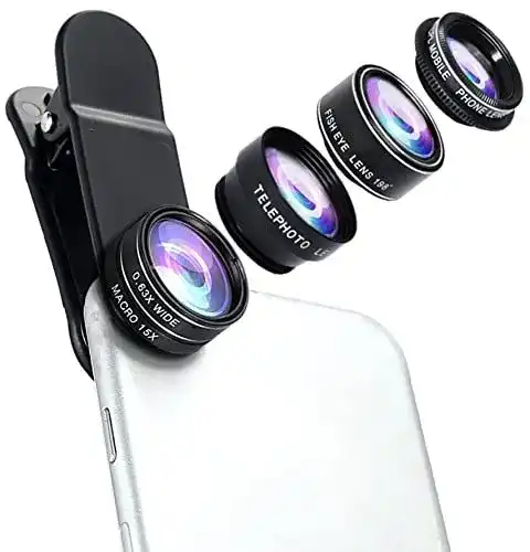 5-in-1 Premium Smartphone Objektiv von Wolffilms