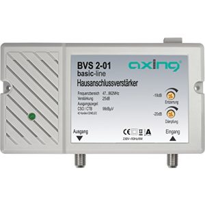 Hausanschlussverstärker Axing BVS 2-01 25 dB für Kabelfernsehen