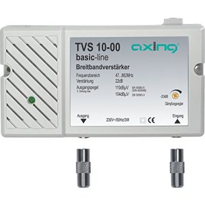 Hausanschlussverstärker Axing TVS 10-00 Breitband-Verstärker - hausanschlussverstaerker axing tvs 10 00 breitband verstaerker