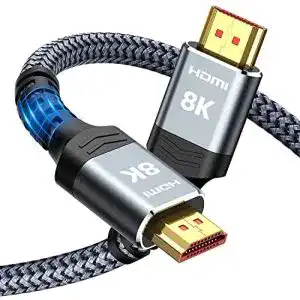 Hdmi 2 1 kabel snowkids 10k hdmi 2 1 kabel 2m 8k 2 1