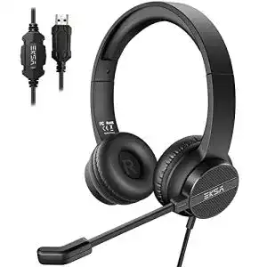 Headset buero eksa h12e usb pc headset mit mikrofon business