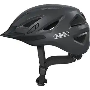 Herren fahrradhelm abus 86864 fahrradhelm schwarz titan l